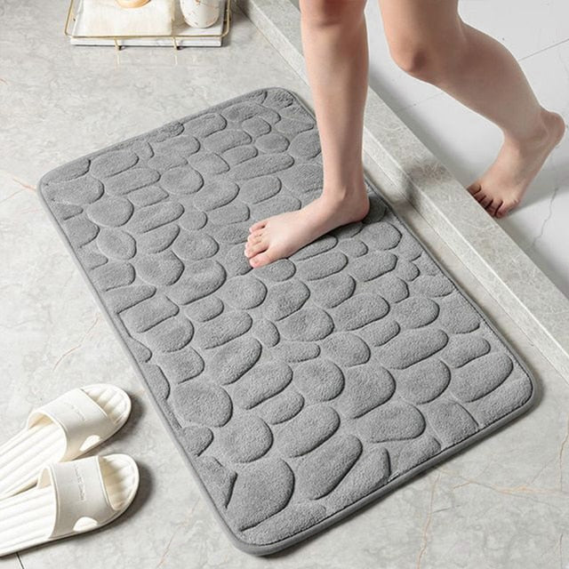 cobblestone bathmat