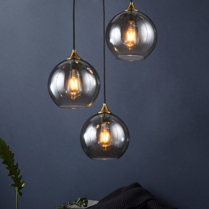 modern glass pendant lights