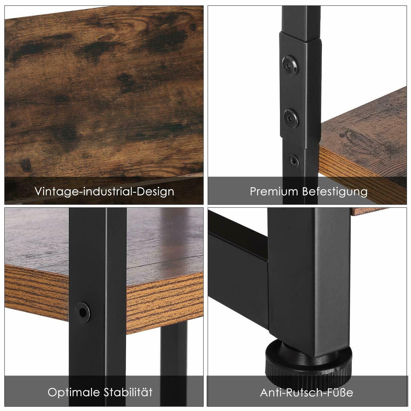 5 tier vintage shelf