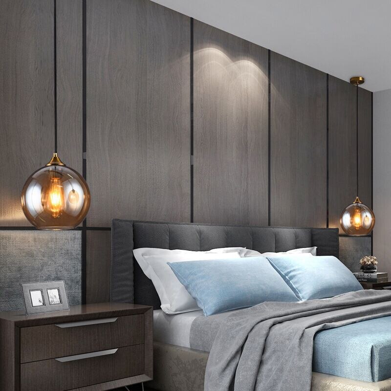 modern glass pendant lights