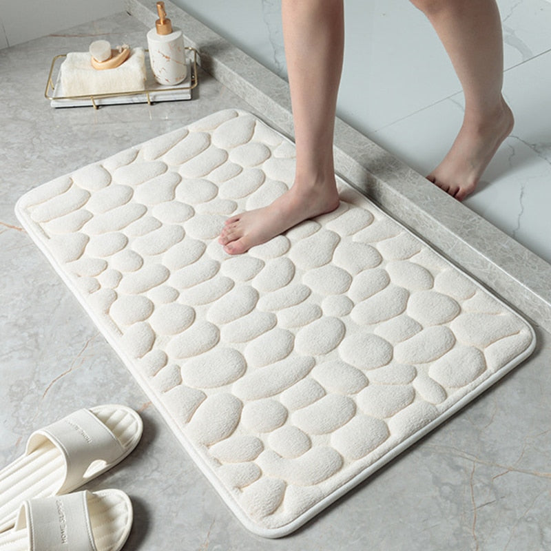 cobblestone bathmat