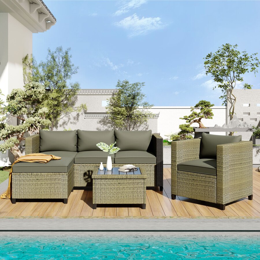 5 piece outdoor sectional
