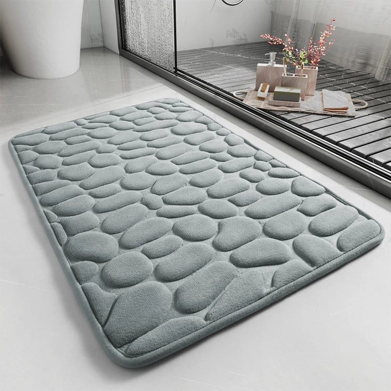 cobblestone bathmat