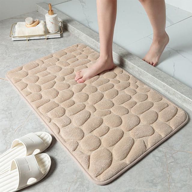 cobblestone bathmat
